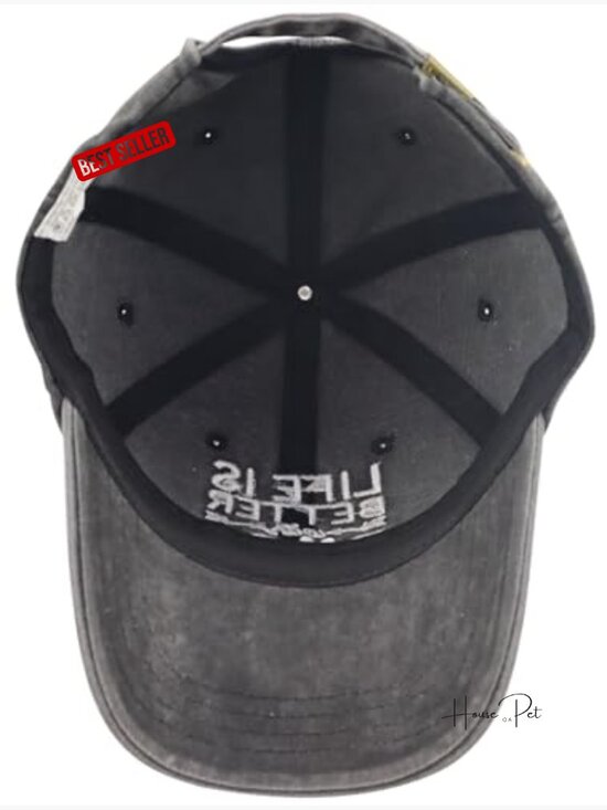 Funny Embroidered Dog Lovers Baseball Cap Adjustable Cotton main image 6
